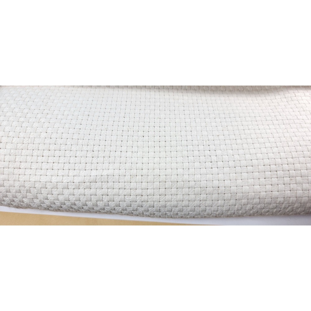Monks Cloth Fabric 100% Cotton 4x4 Weave/8 Or 9 Count Natural Unwashed 2.5 Yd - Picture 5 of 10
